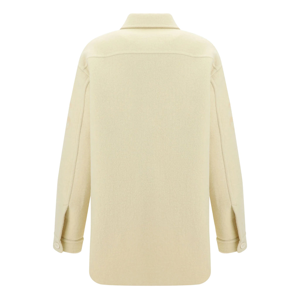 Jil Sander Jacket Button Down Top Pocket Off-White