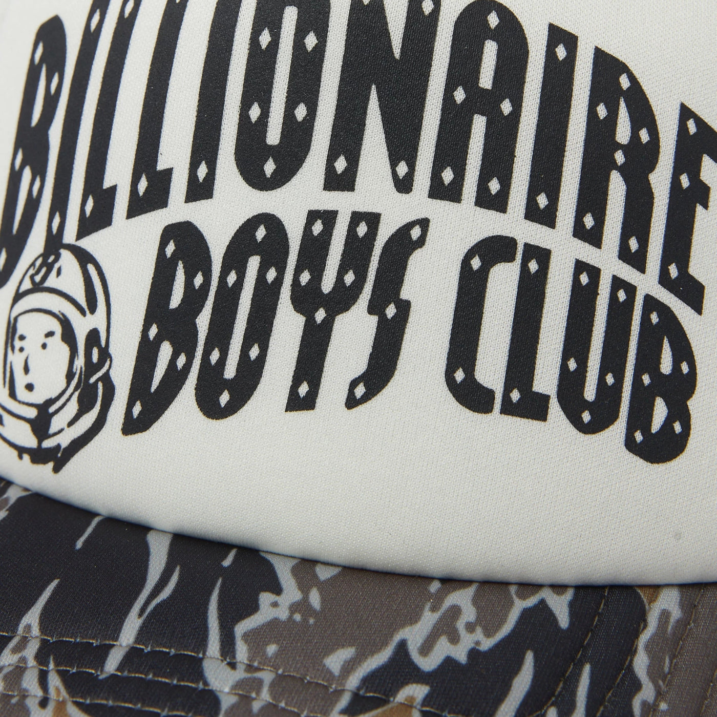 Billionaire Boys Club Cap Trucker Arch Logo Khaki-Camo
