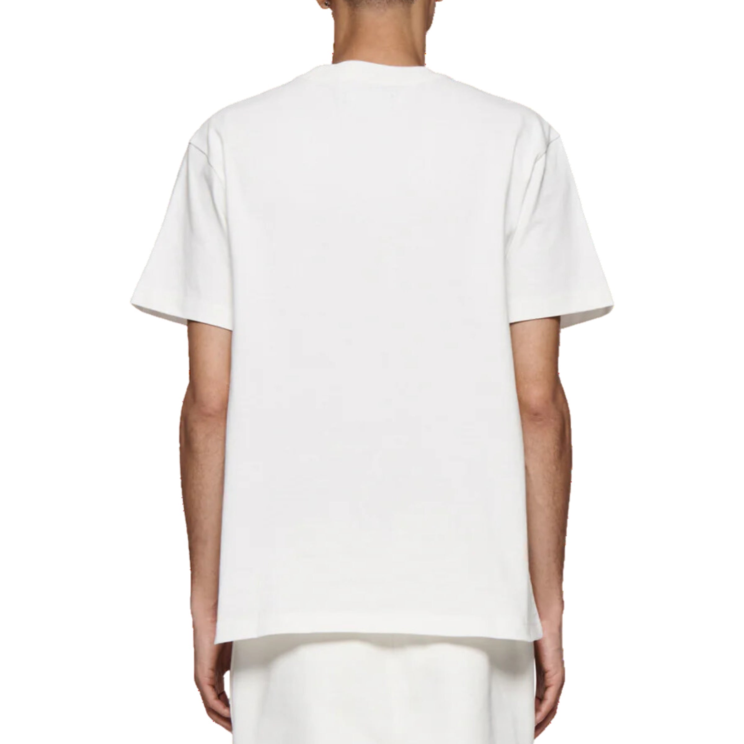 Purple T-Shirt Old English Logo White