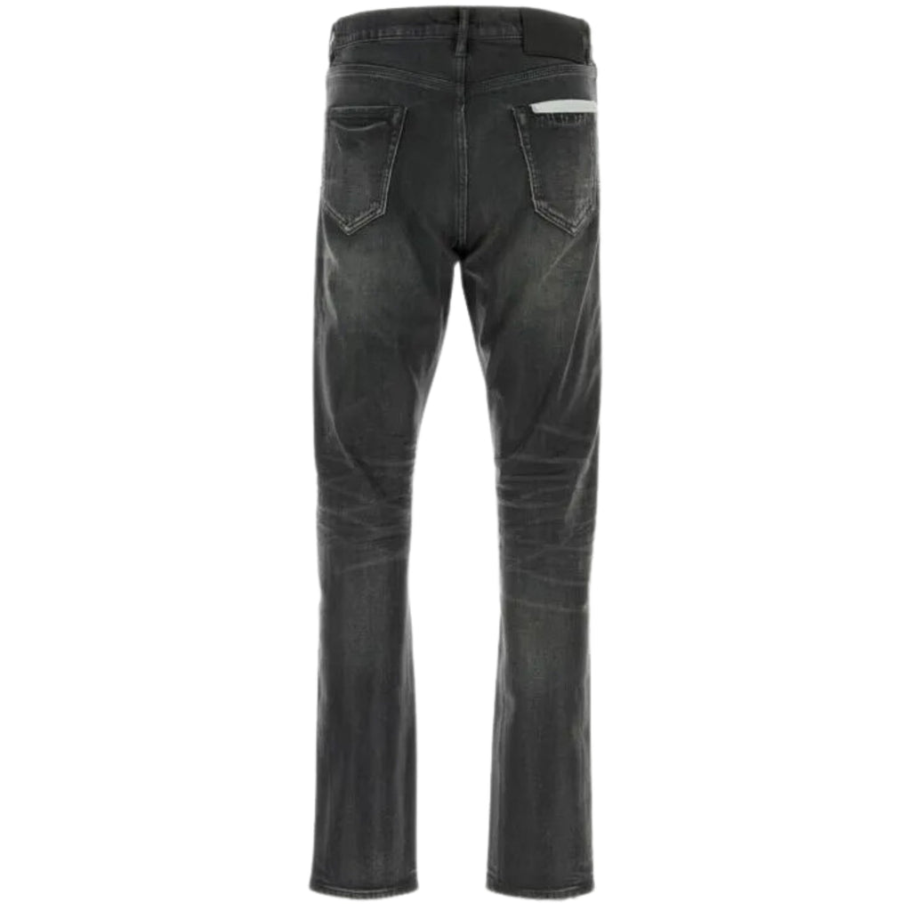 Purple Jeans Double Dip Coated Black
