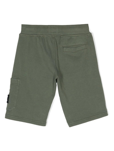 Stone Island Shorts Logo Green