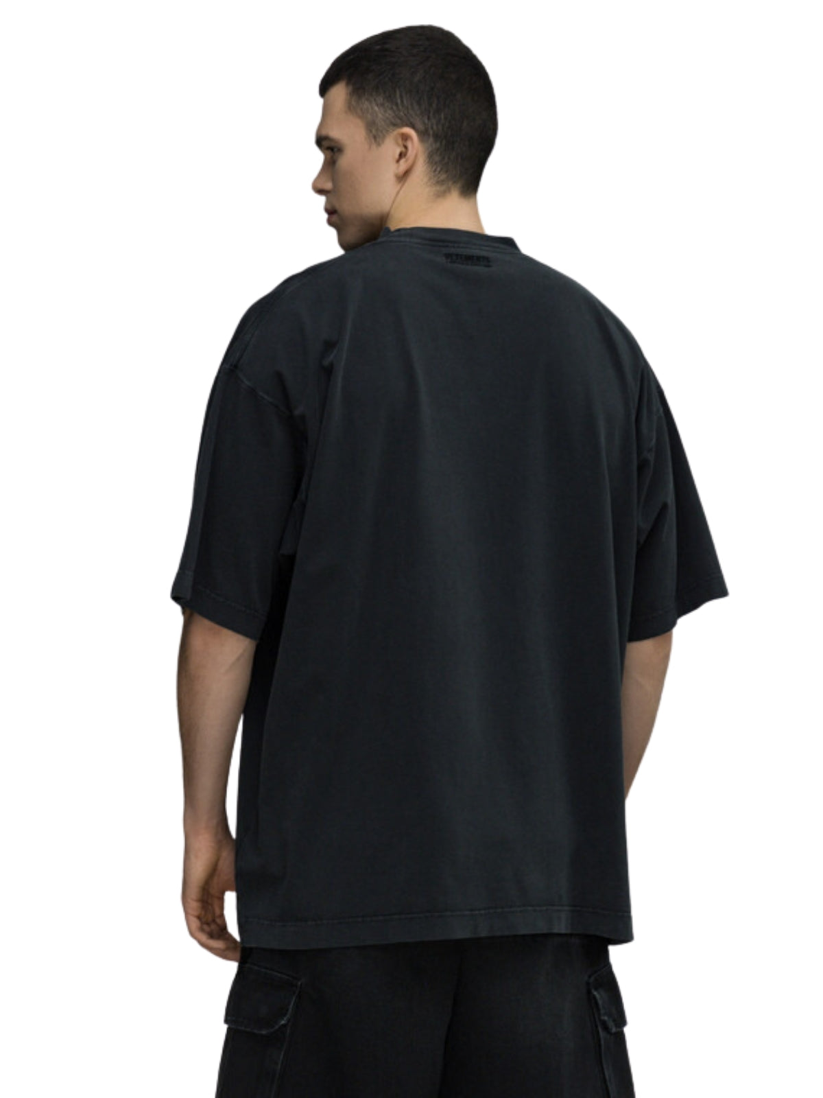 Vetements T-Shirt Mono Black