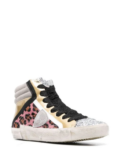 Philippe Model Ladies Sneaker Leo Glitter