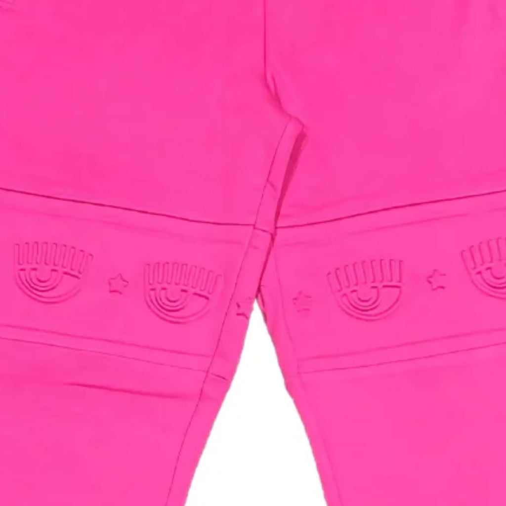 Chiara Ferragni Track Pants Logo Mania Pink