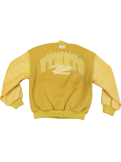 Vtmnts Jacket Varsity Mono Yellow