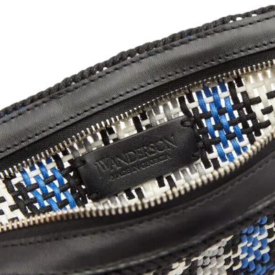 Jw Anderson Bag Checked Market Blue-Black