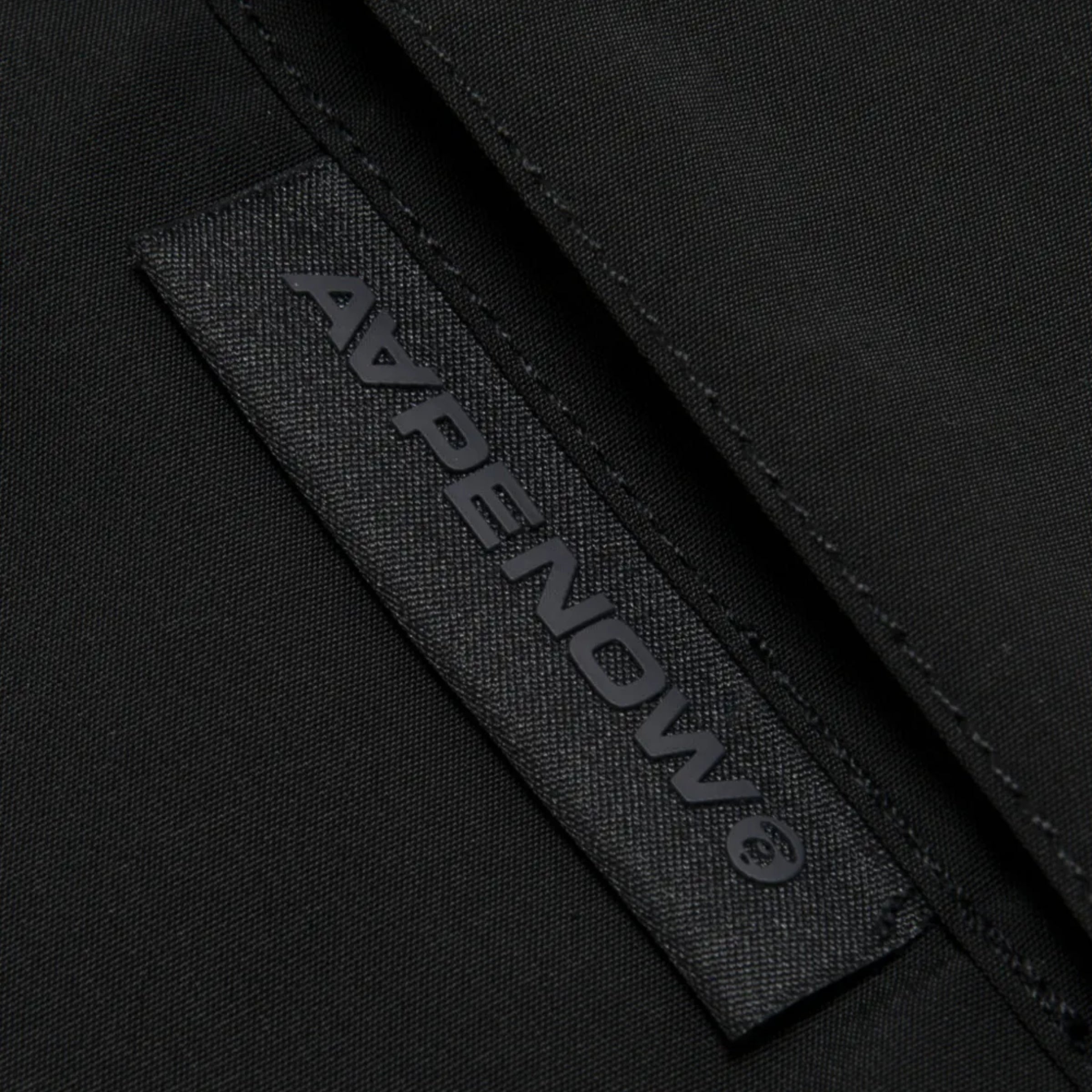 Aape Cargo Pants Pocket Logo Black