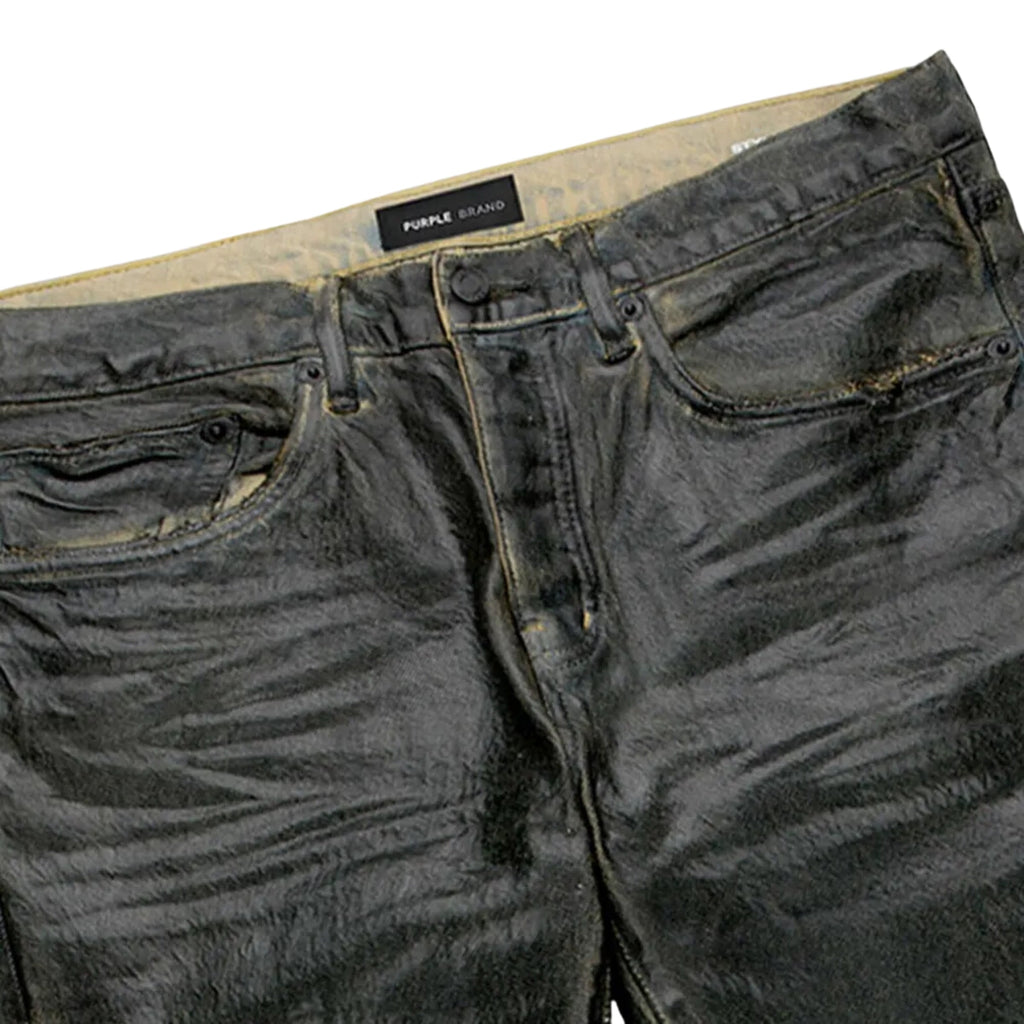 Purple Jeans Patent Black-Copper