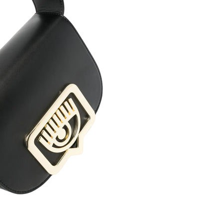 Chiara Ferragni Bag Eyelike Buckle Black