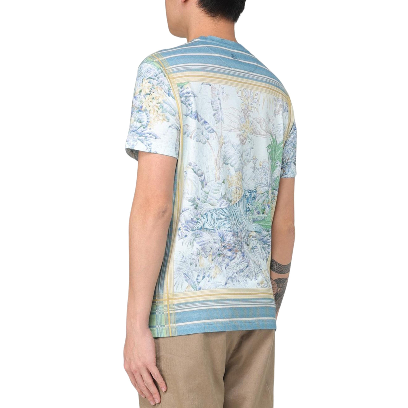 Etro T-Shirt Allover Print Multi