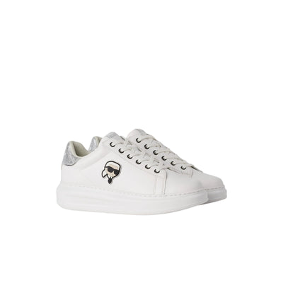 Karl Lagerfeld Sneaker Kapri White-Silver
