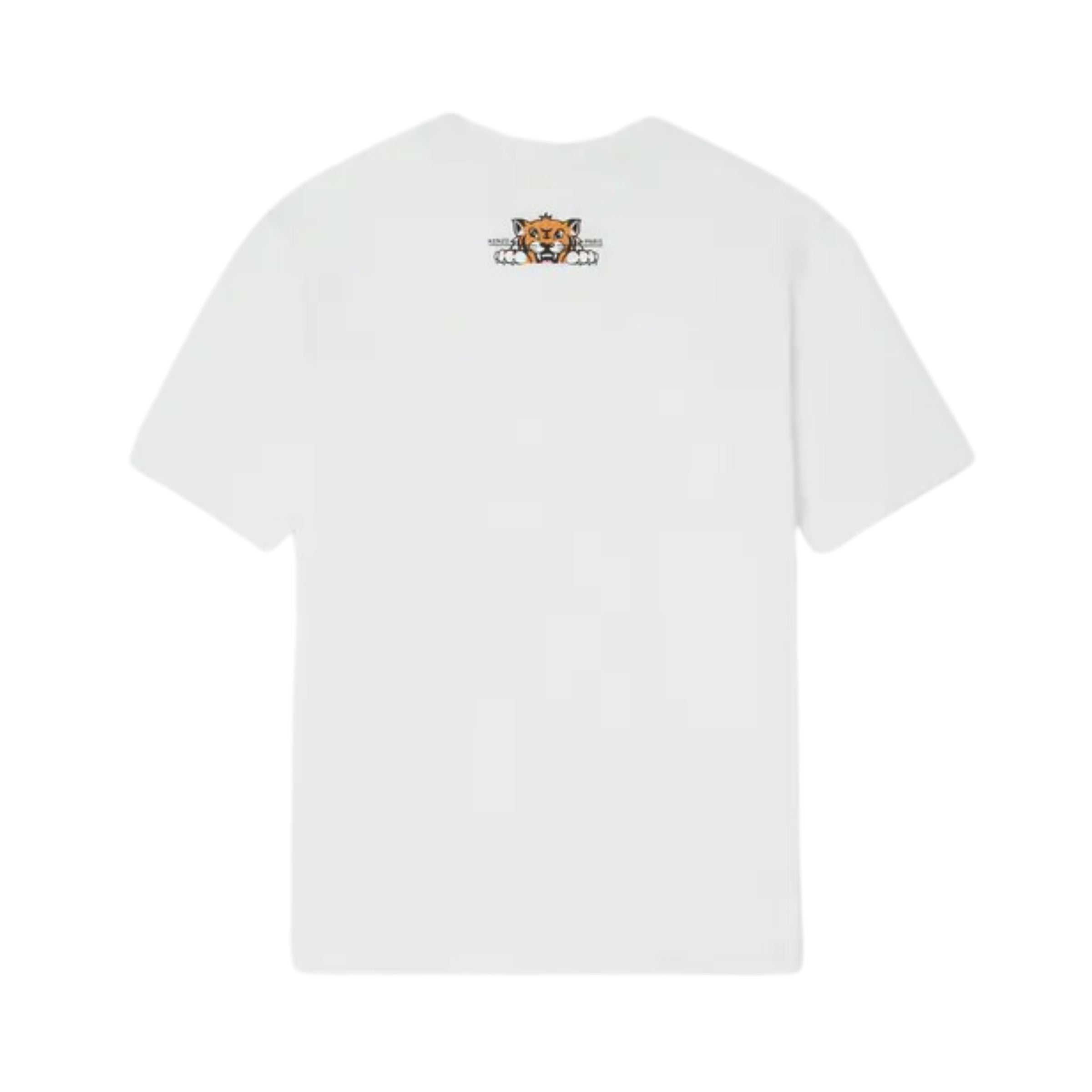 Kenzo T-Shirt Tiger Face White