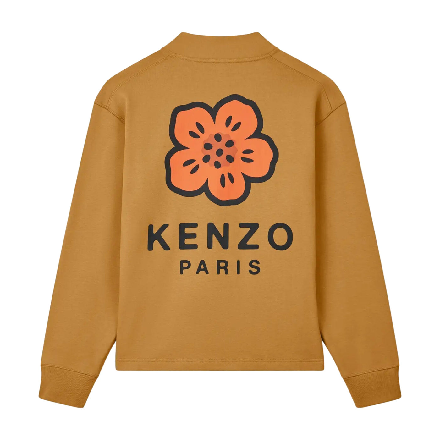 Kenzo Cardigan Ladies Flower Caramel