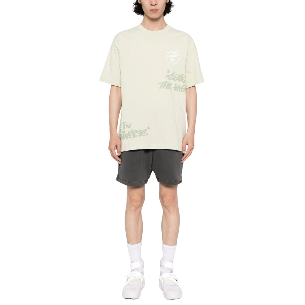 Aape Shorts Logo Light Black