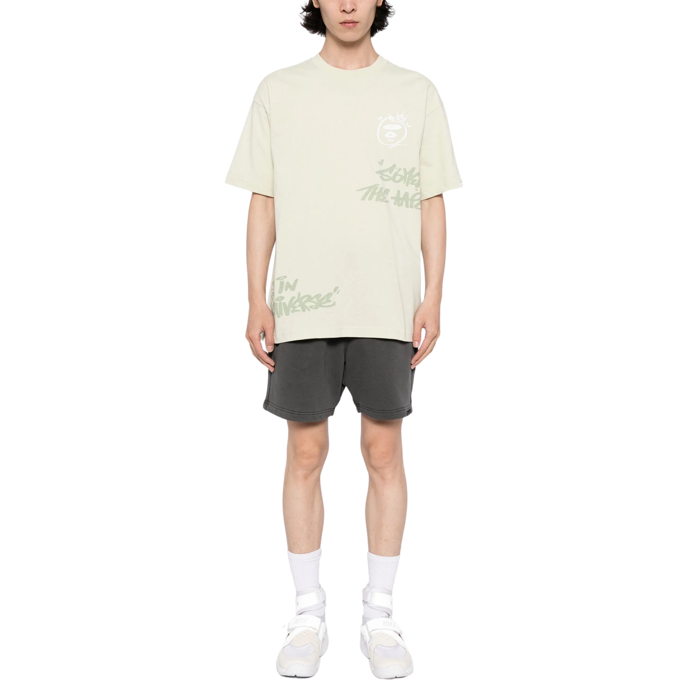 Aape Shorts Logo Light Black
