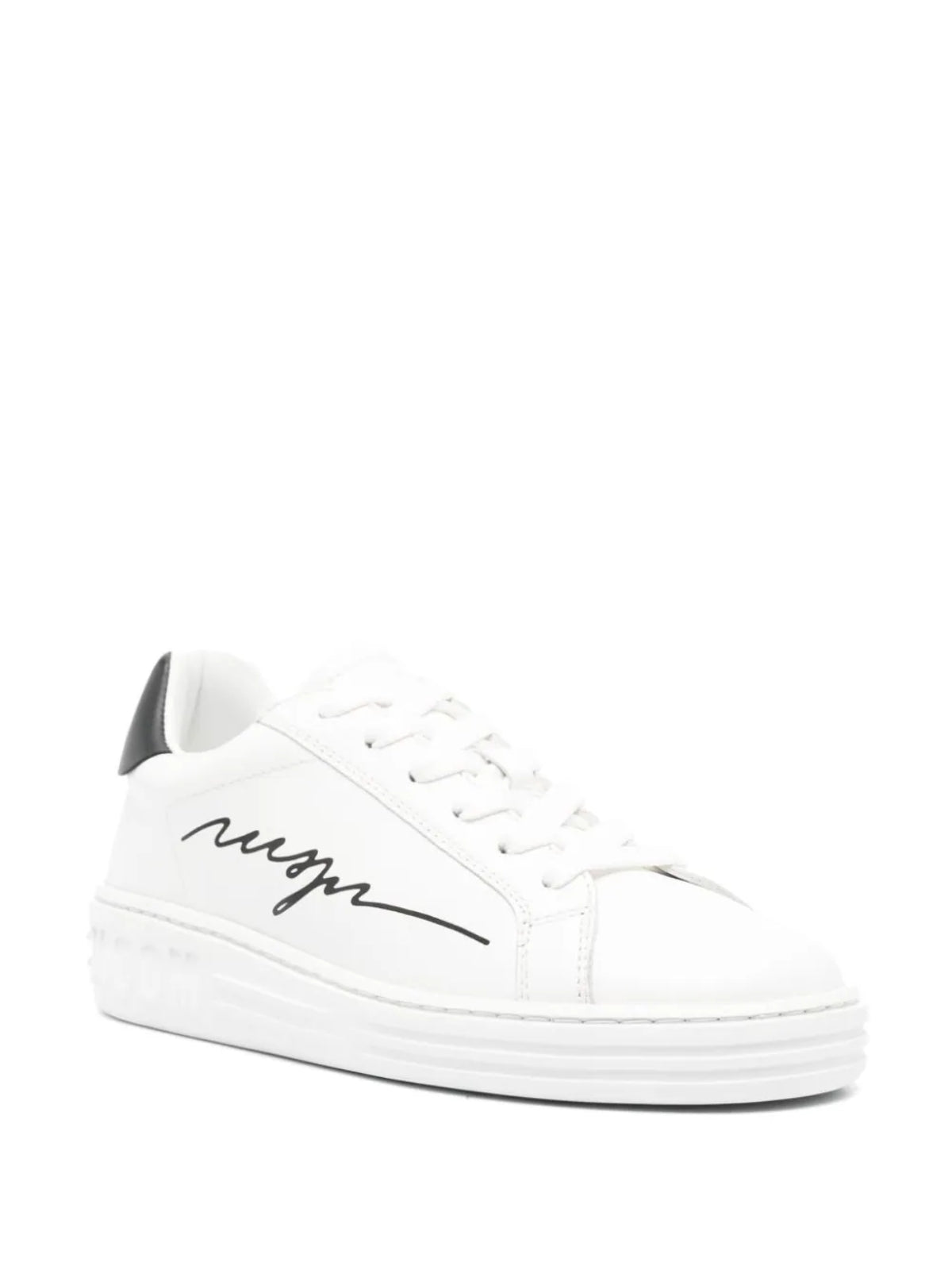Msgm Sneaker Signature Logo White