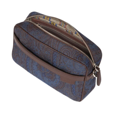 Etro Bag Crossbody Camera Case Arnica Jacquard Black