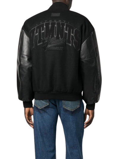 Vtmnts Jacket Varsity Mono Black