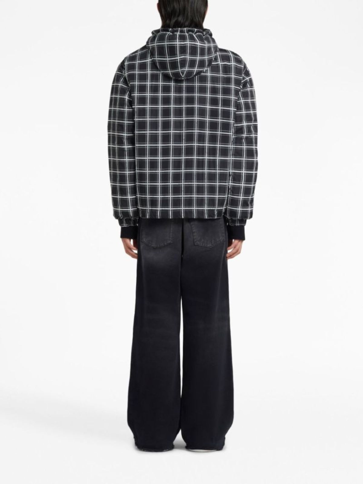 Marni Jacket Checkered Black-White