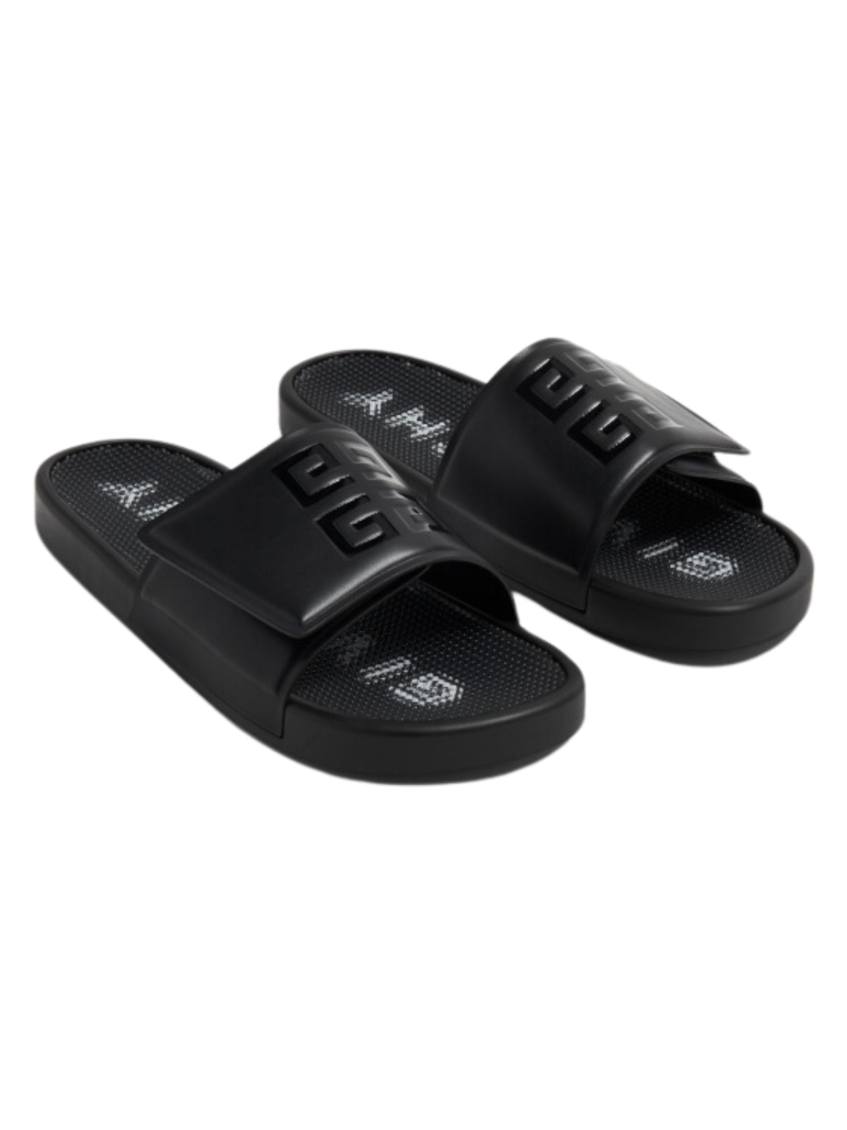 Givenchy Slide Logo Black