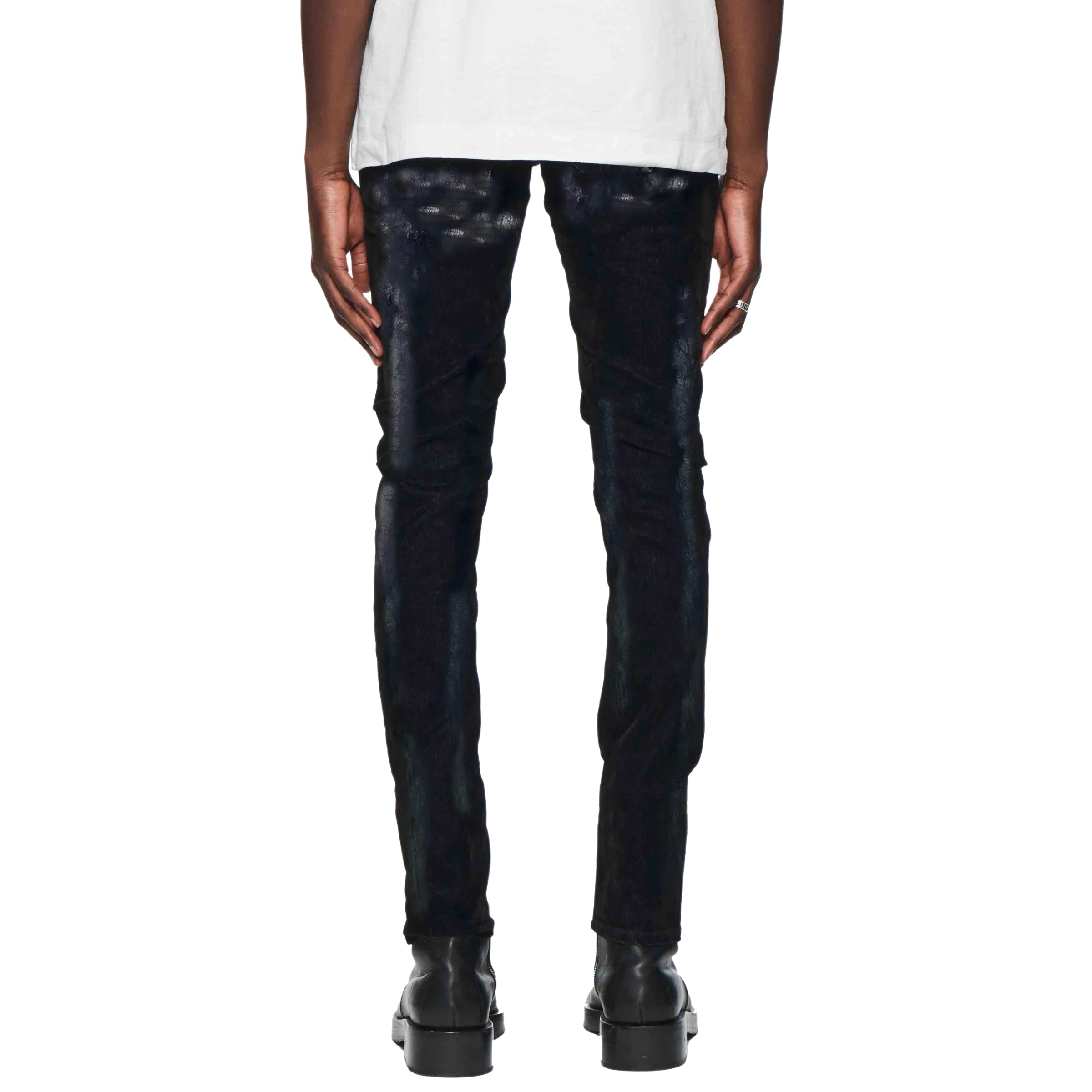 Purple Jeans Design Black
