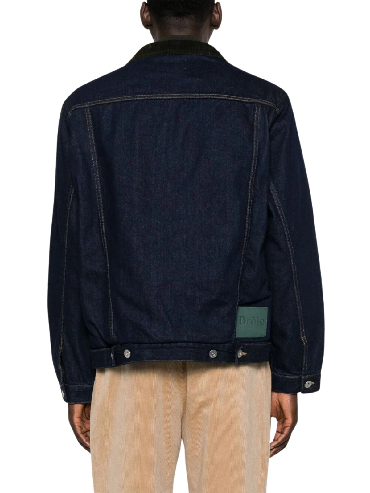 Drole De Monsieur Jacket La Veste Jean Brut Denim Blue