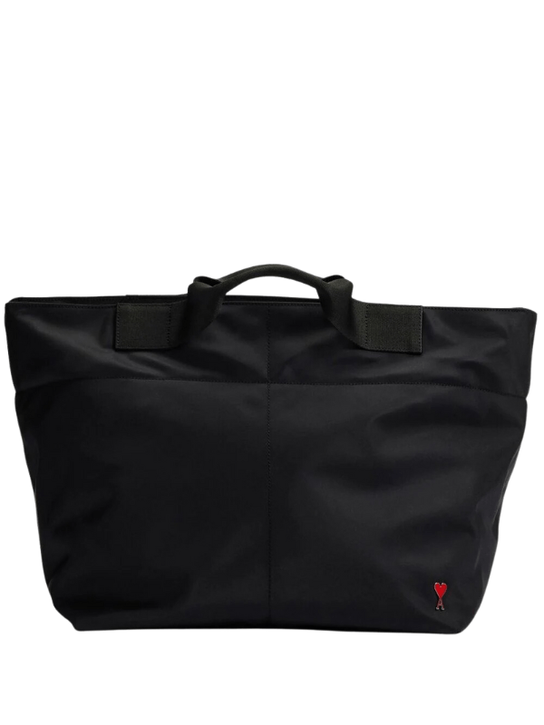 Ami Handbag Logo Black-Red