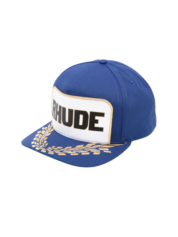 Rhude Cap Formula Panel Blue
