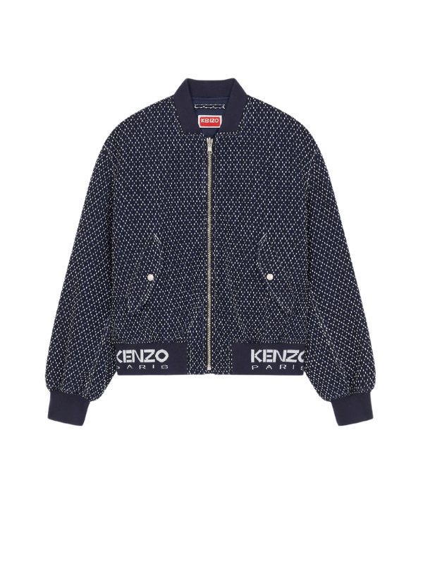 Kenzo Jacket 3D Bomber Blue