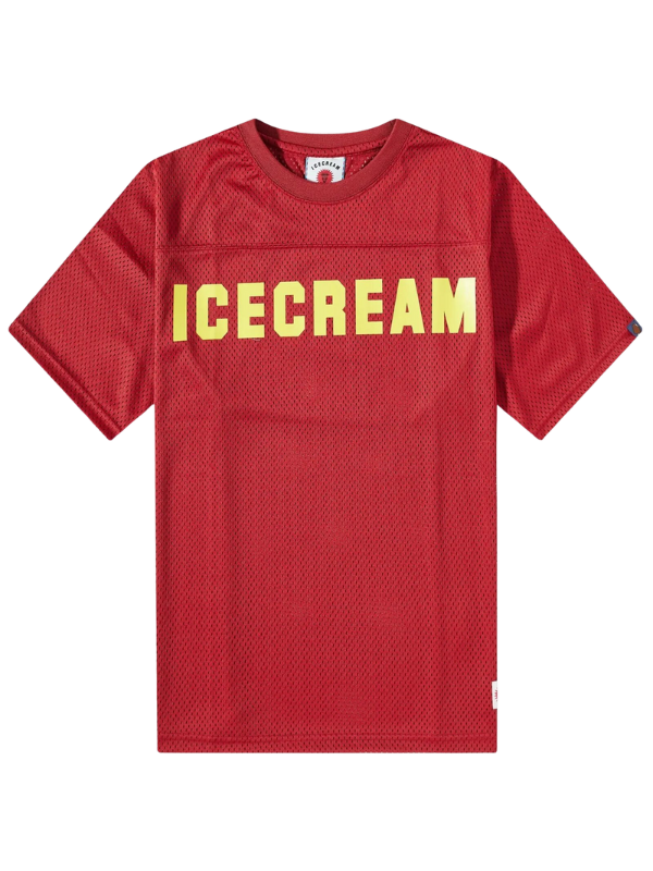 Ice-Cream T-Shirt Mesh Football Red