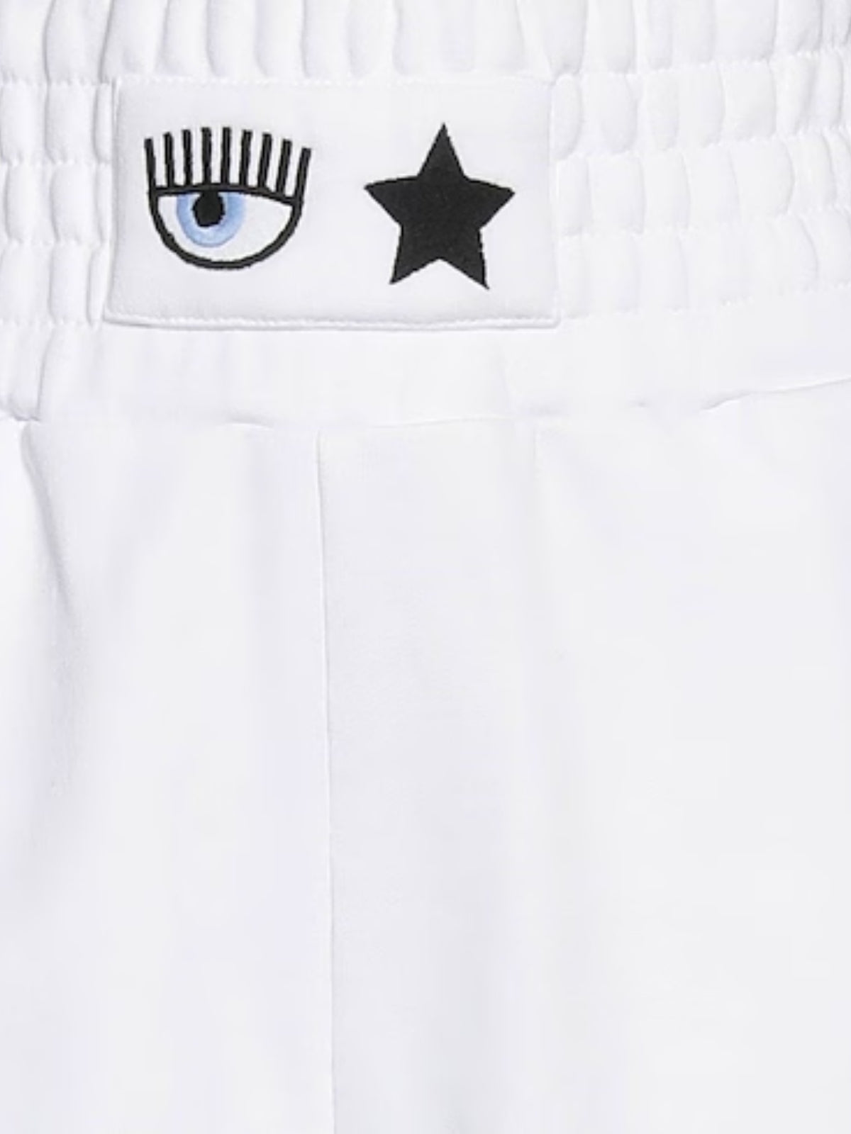 Chiara Ferragni Shorts Elastic Logo White