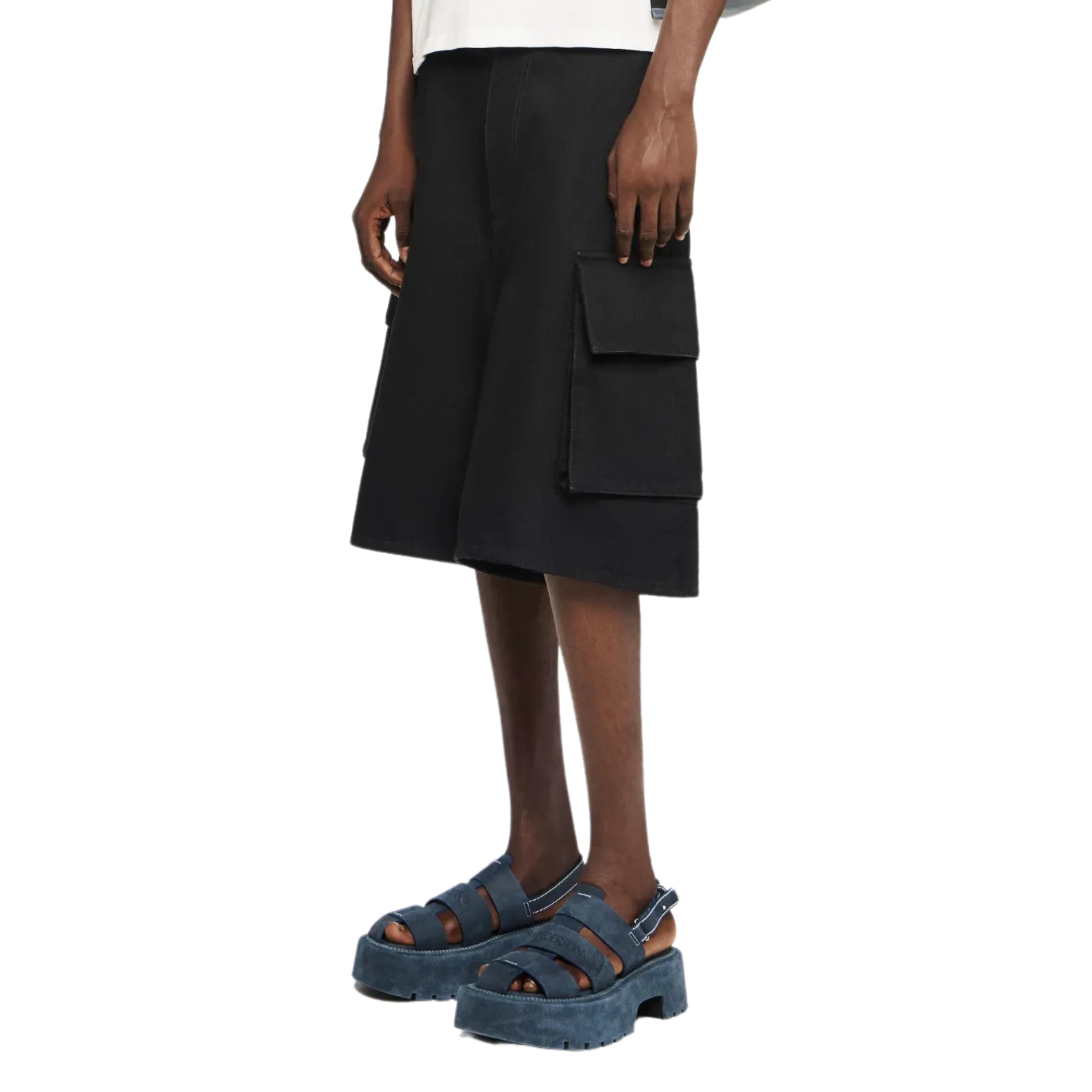 Jw Anderson Shorts Cargo Black