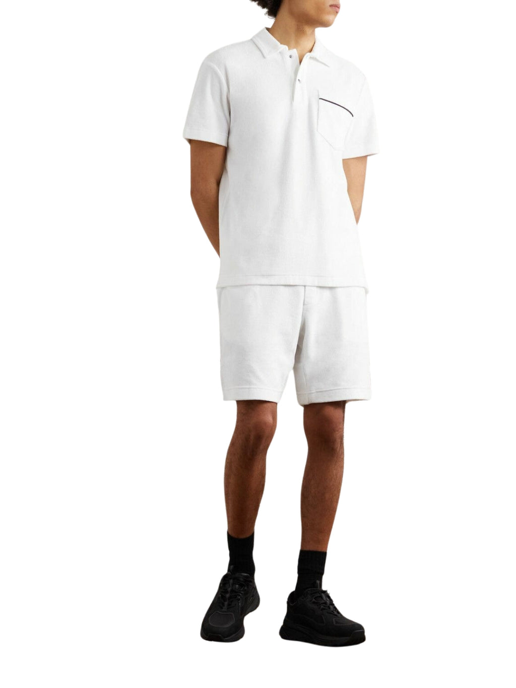 Moncler Golfer Pocket White