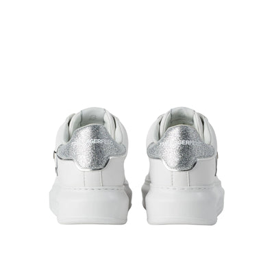 Karl Lagerfeld Sneaker Kapri White-Silver