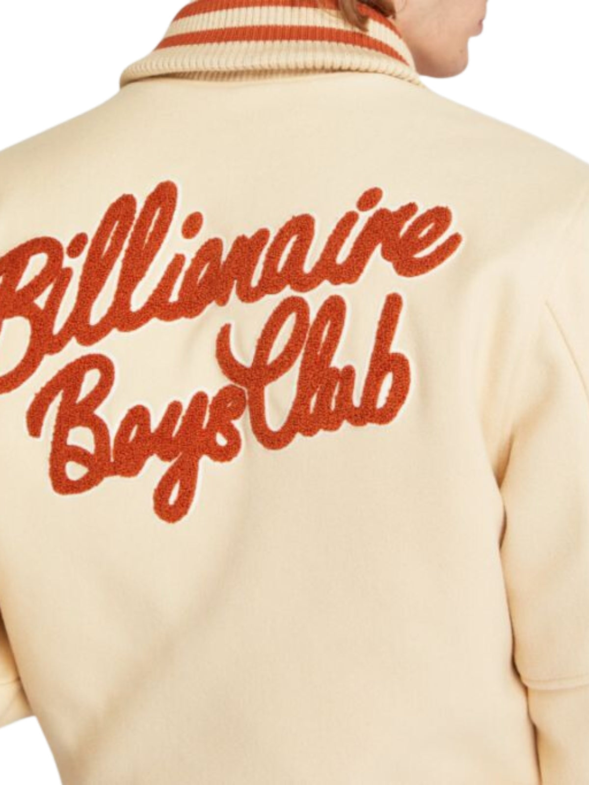 Billionaire Boys Club Jacket Astro Varsity Cream