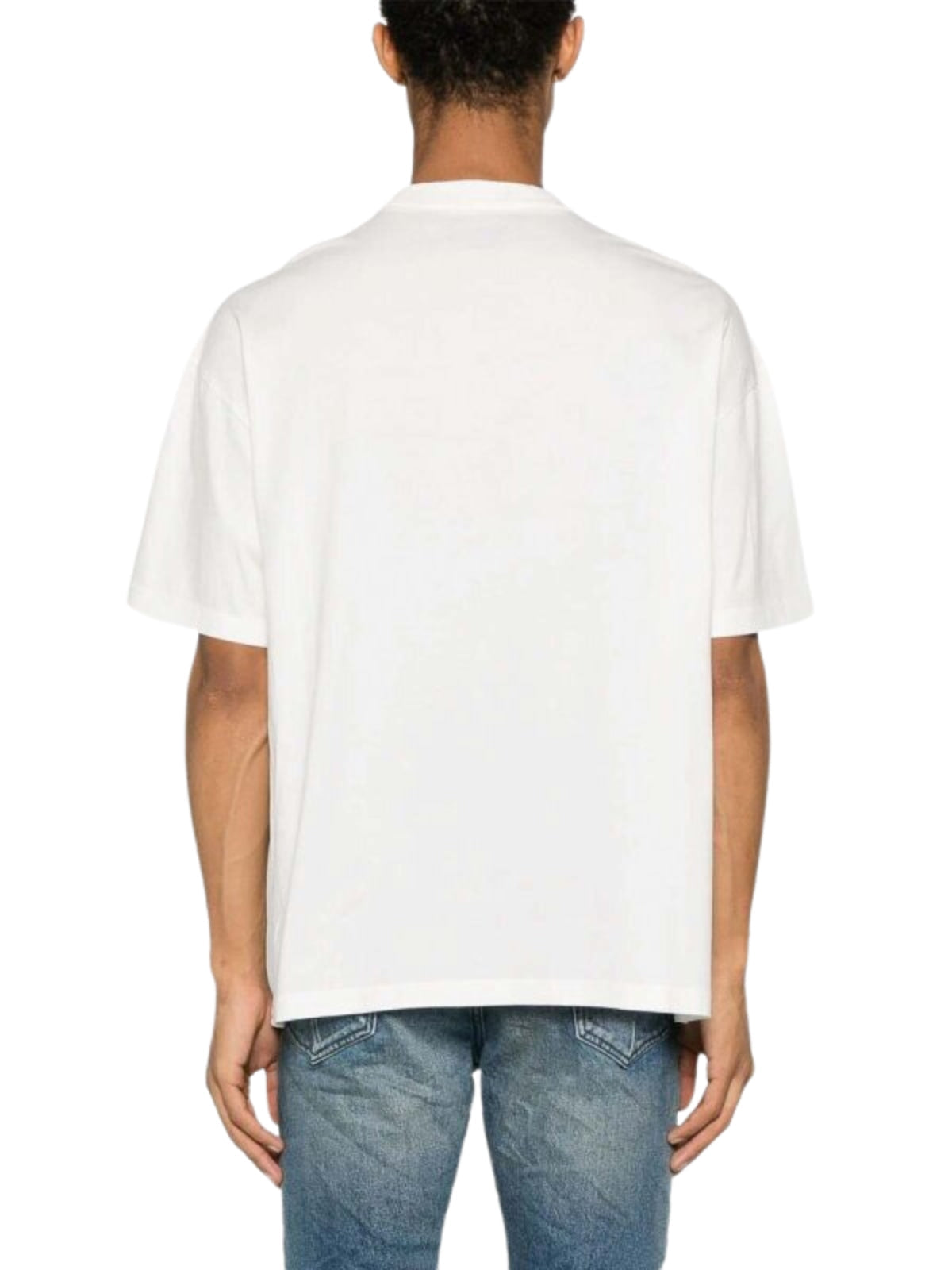 Purple T-Shirt Oversized Off-White