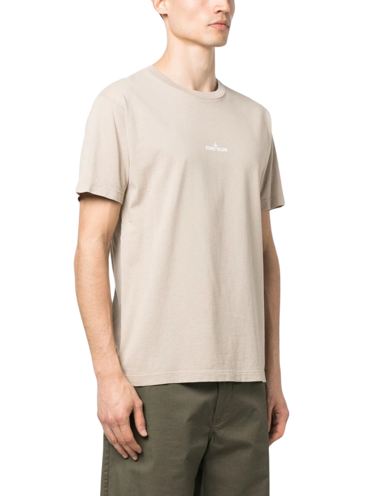 Stone Island T-Shirt Logo Light Green