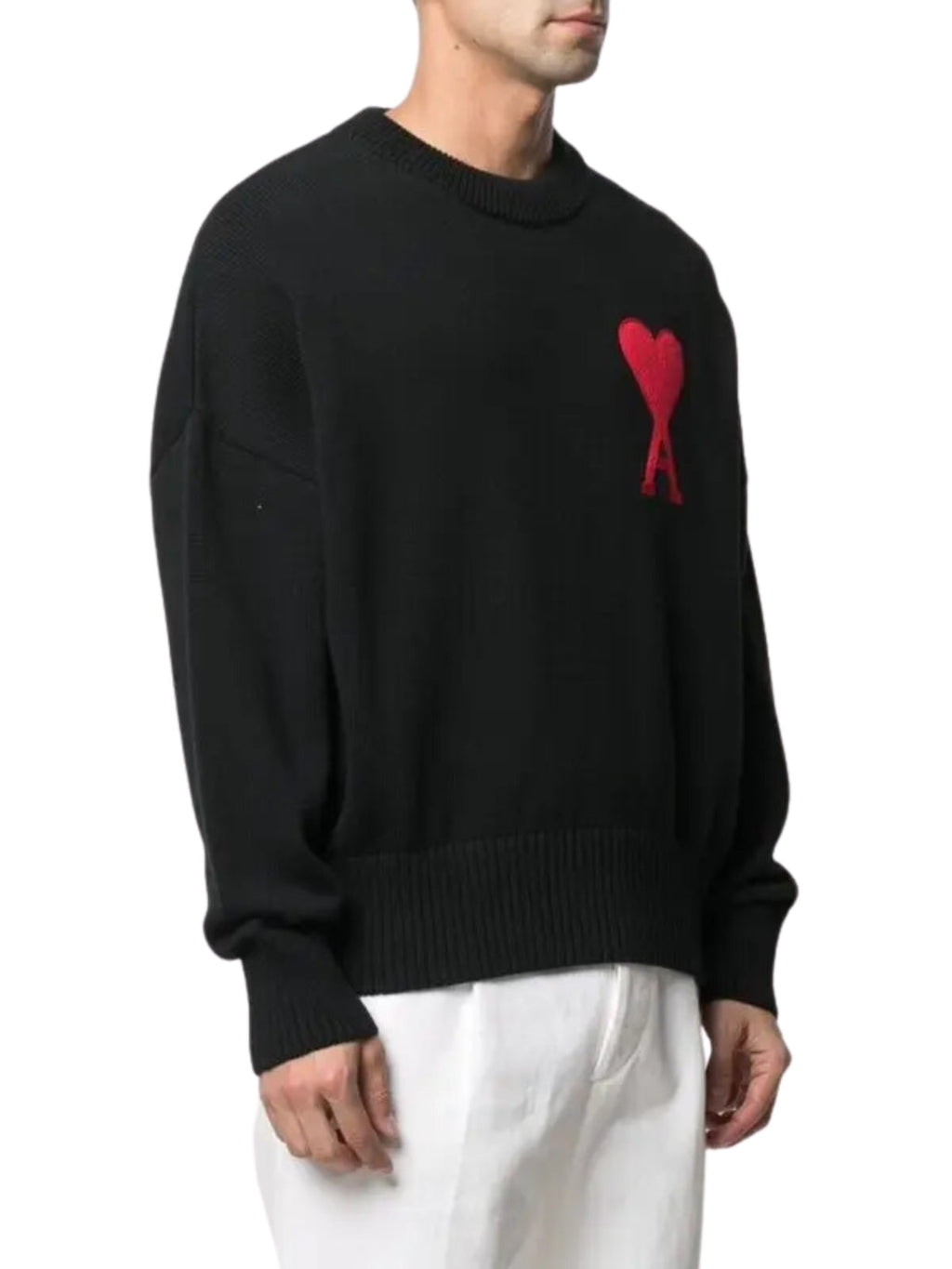 Ami Sweater Logo Black