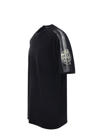 Stone Island T-Shirt Logo Black