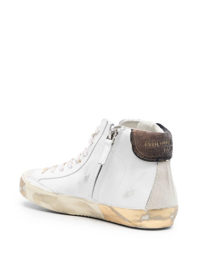 Philippe Model Ladies Sneaker Velour Blanc