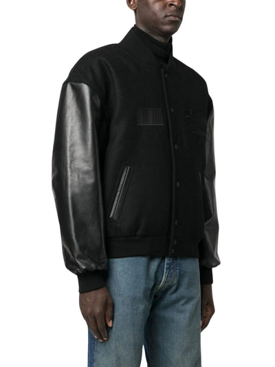 Vtmnts Jacket Varsity Mono Black