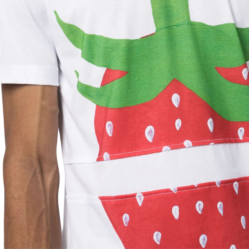 Comm Des Cargons T-Shirt Strawberry White
