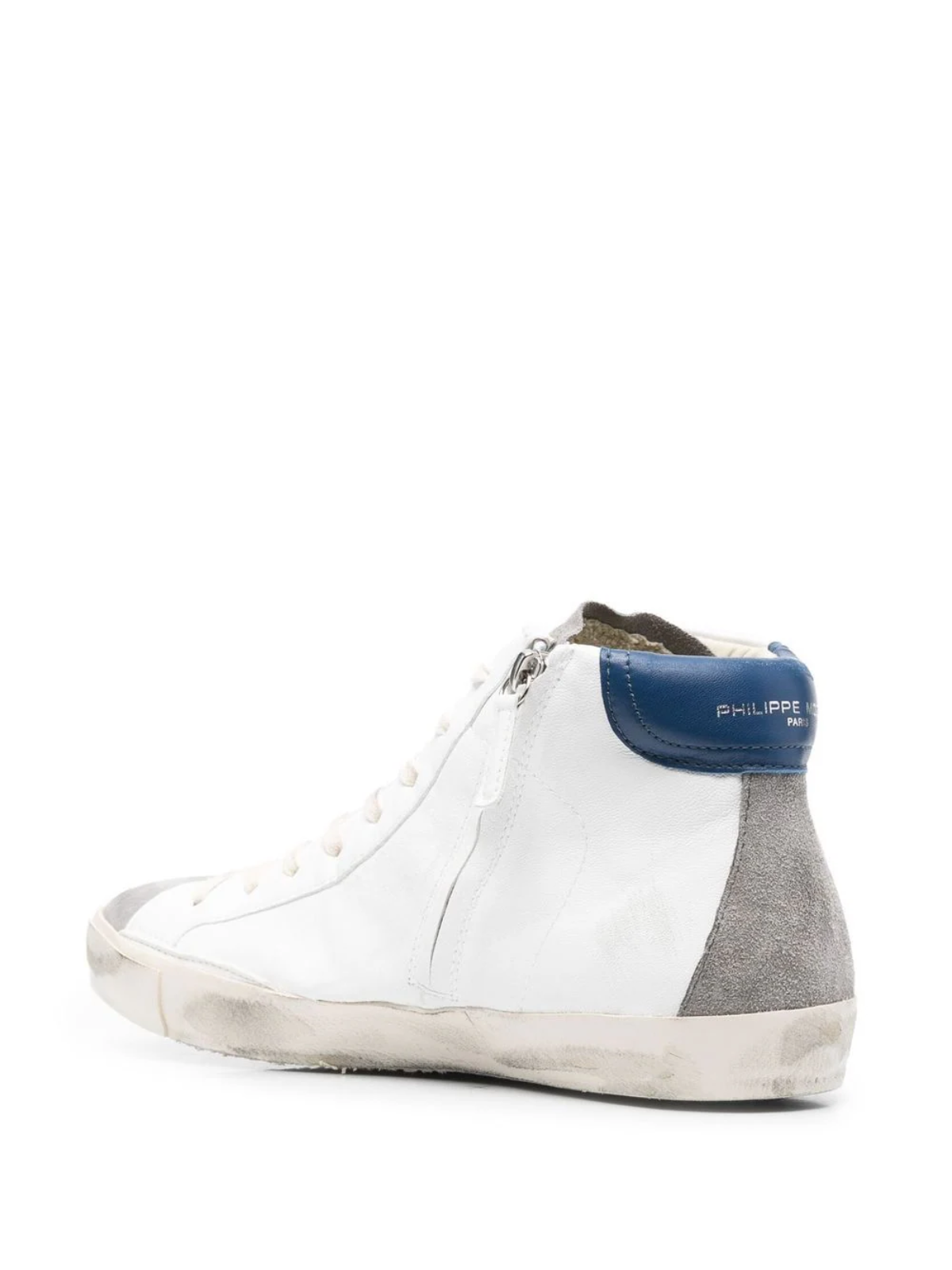 Philippe Model Sneaker Vintage Blanc Gris