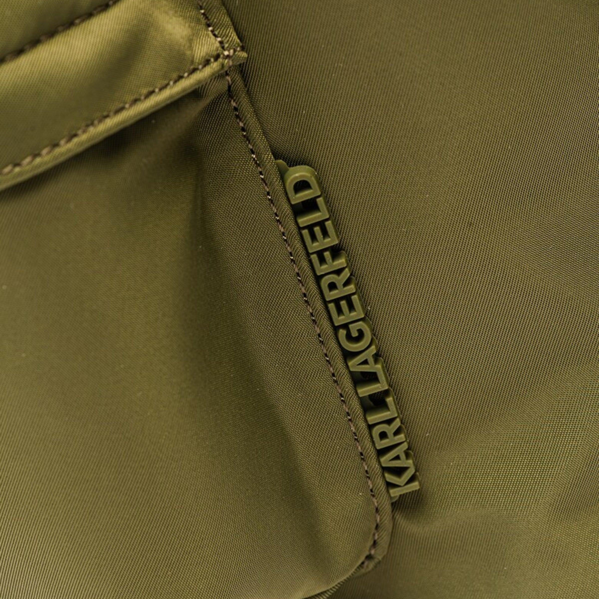Karl Lagerfeld Bag Backpack Logo Khaki