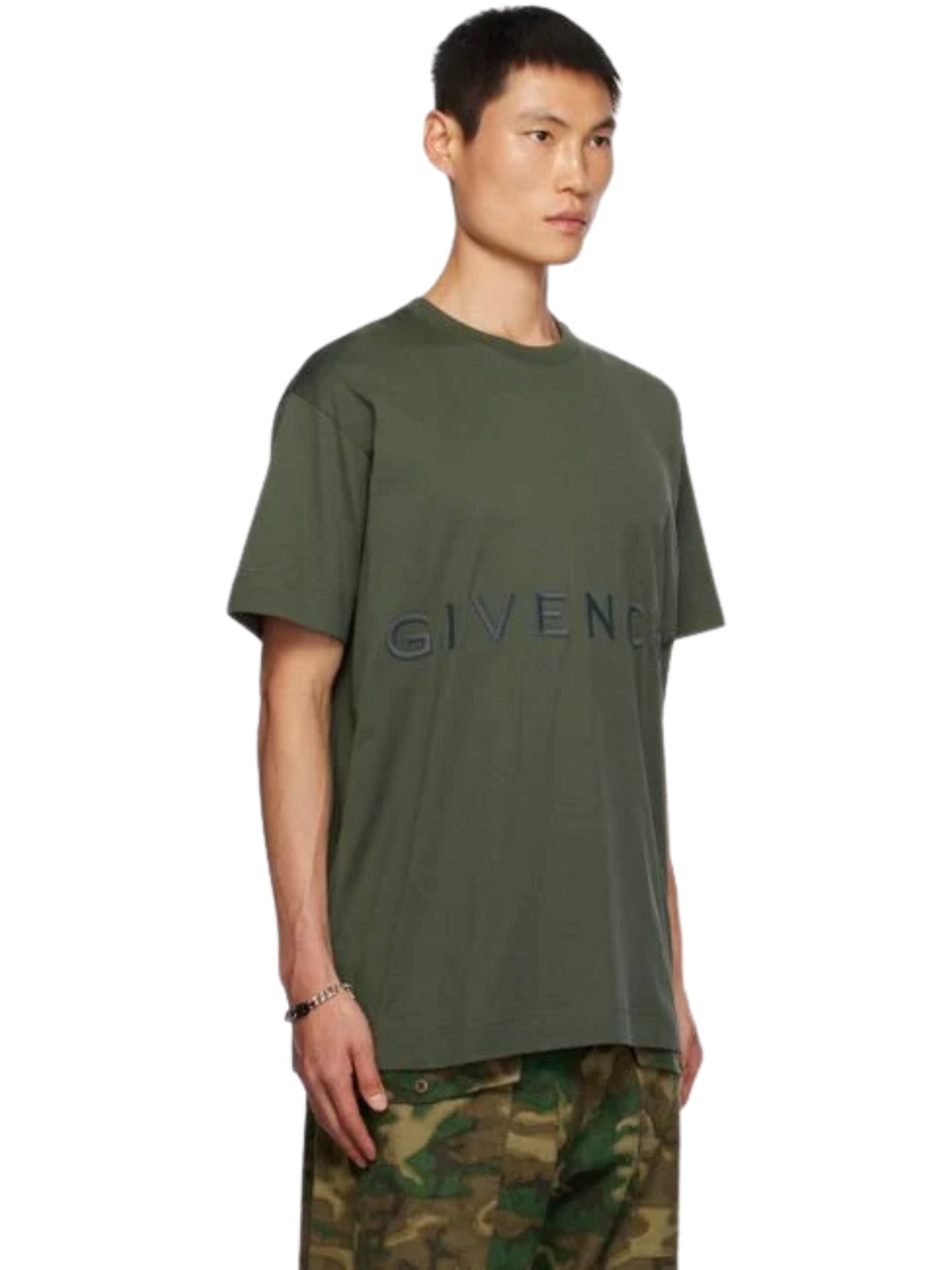 Givenchy  T-Shirt Logo Mini Green