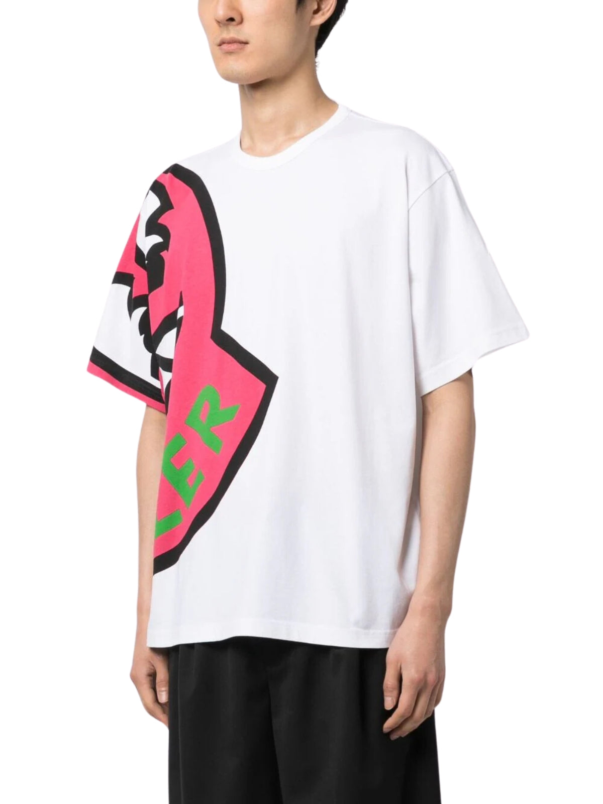 Moncler T-Shirt Graphic White