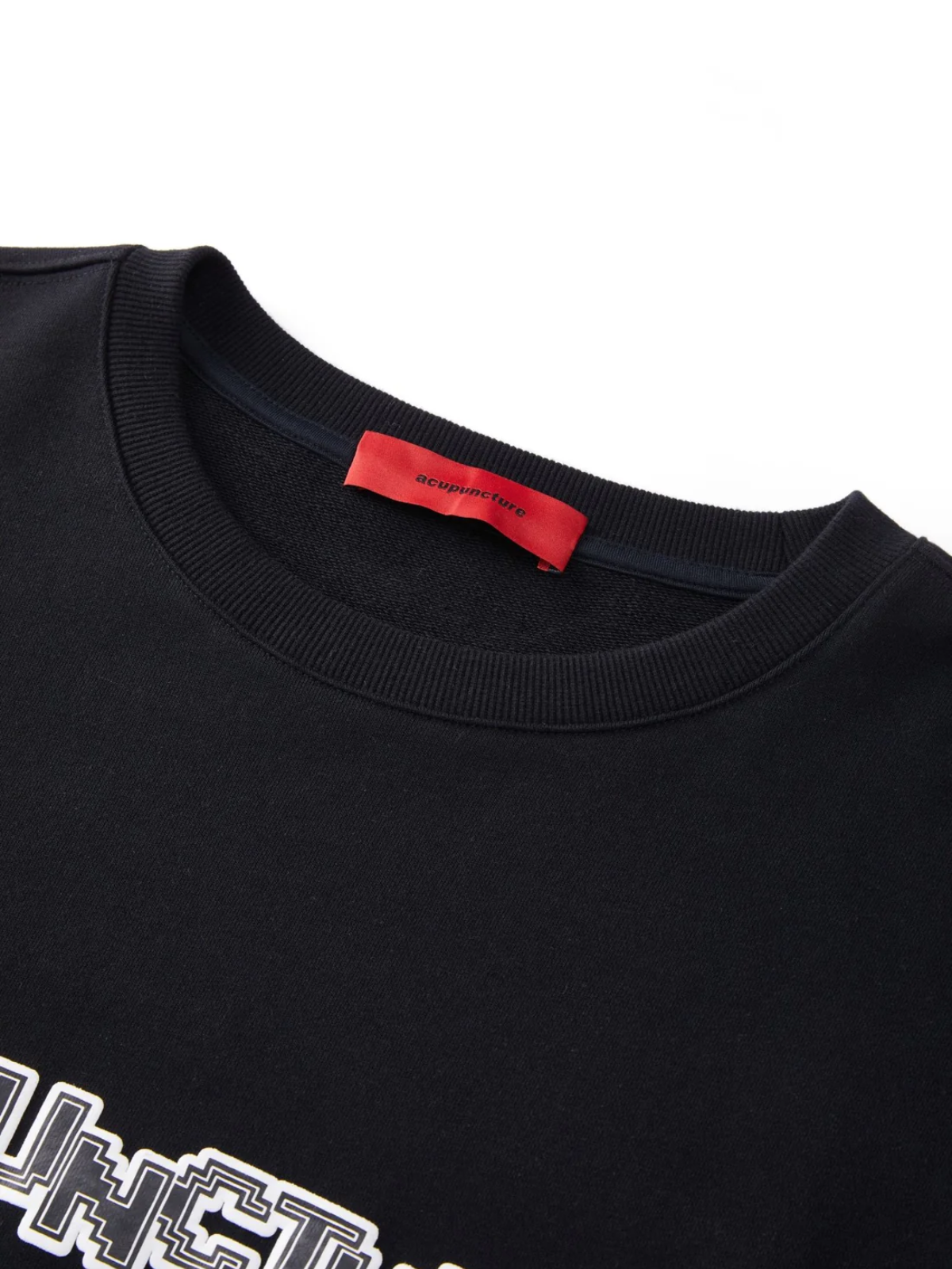 Acupuncture Sweater Logo Black