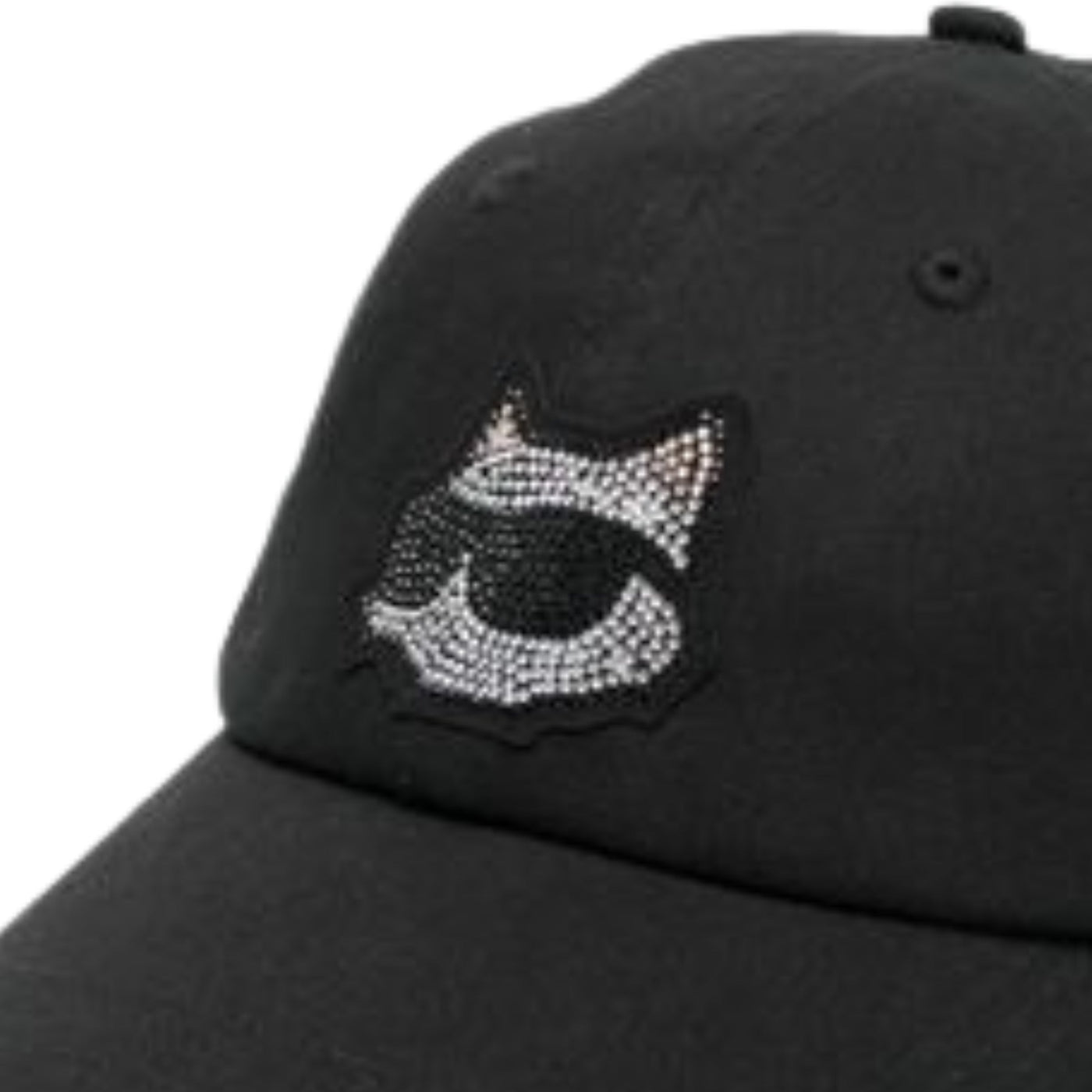 Karl Lagerfeld Cap Rhinestone Choupette Black