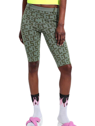 Gcds Leggings Allover Olive