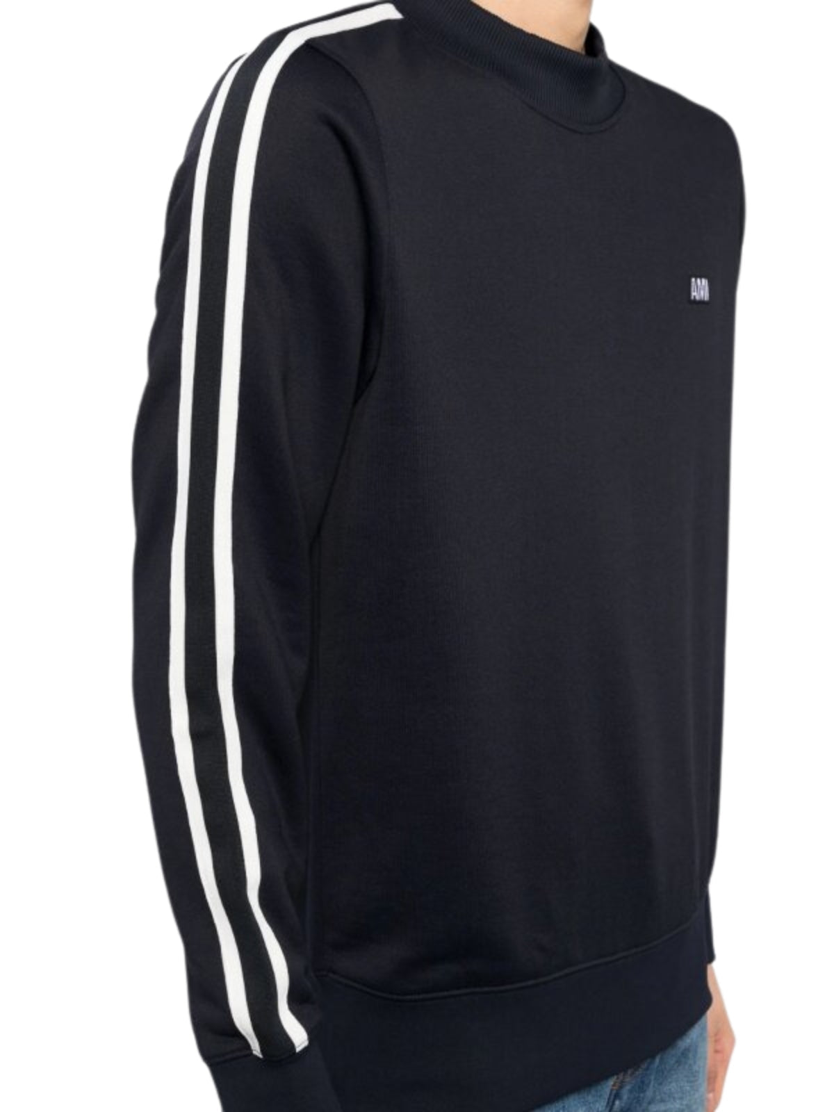 Ami Sweater Paris Black-White